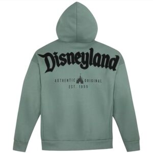Disneyland Sage Green Hoodie for Men